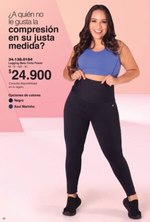 Legging media cinta Power